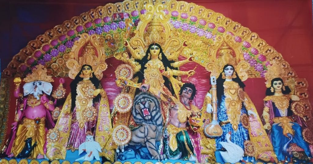 Fiberglass Maa Durga Idol