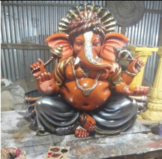 Fiberglass Lord Ganesha Statue-1