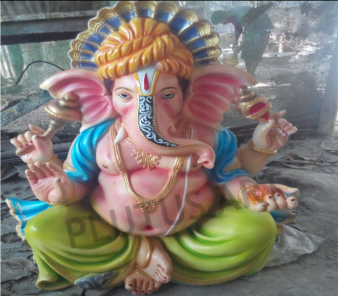 Fiberglass Lord Ganesha Statue-3